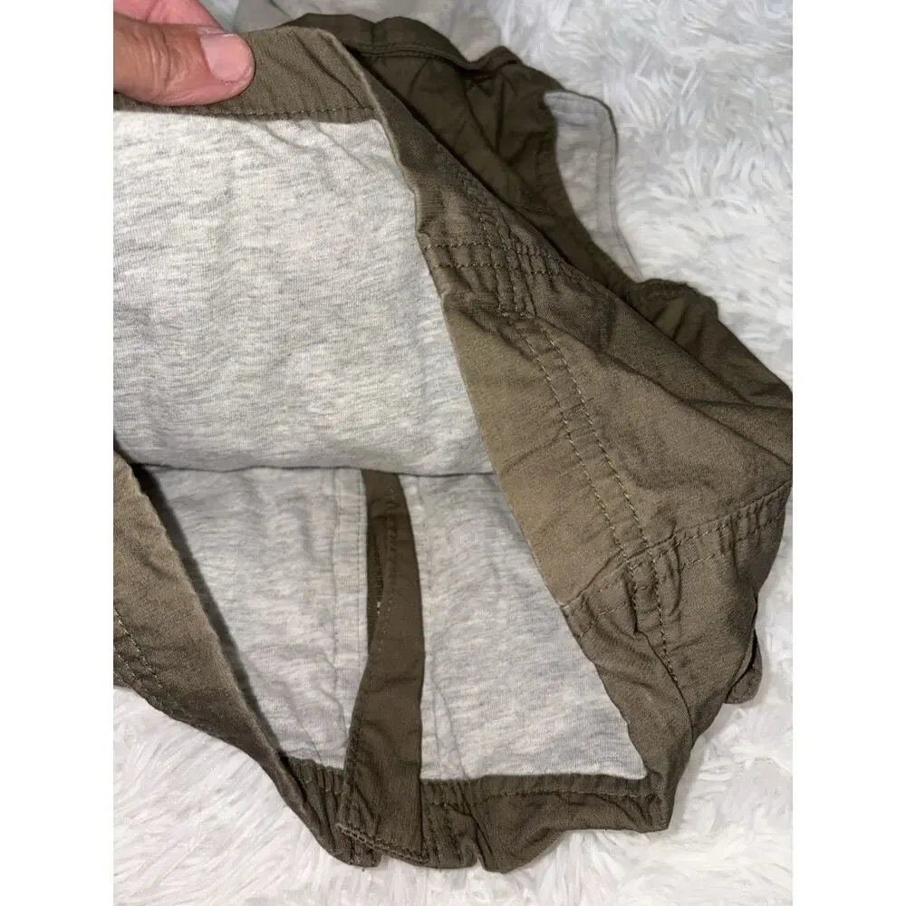 Baby Gap Sz. 18/24 Mo. Soft Hooded Cargo Pocket Vest. Cute, Comfortable